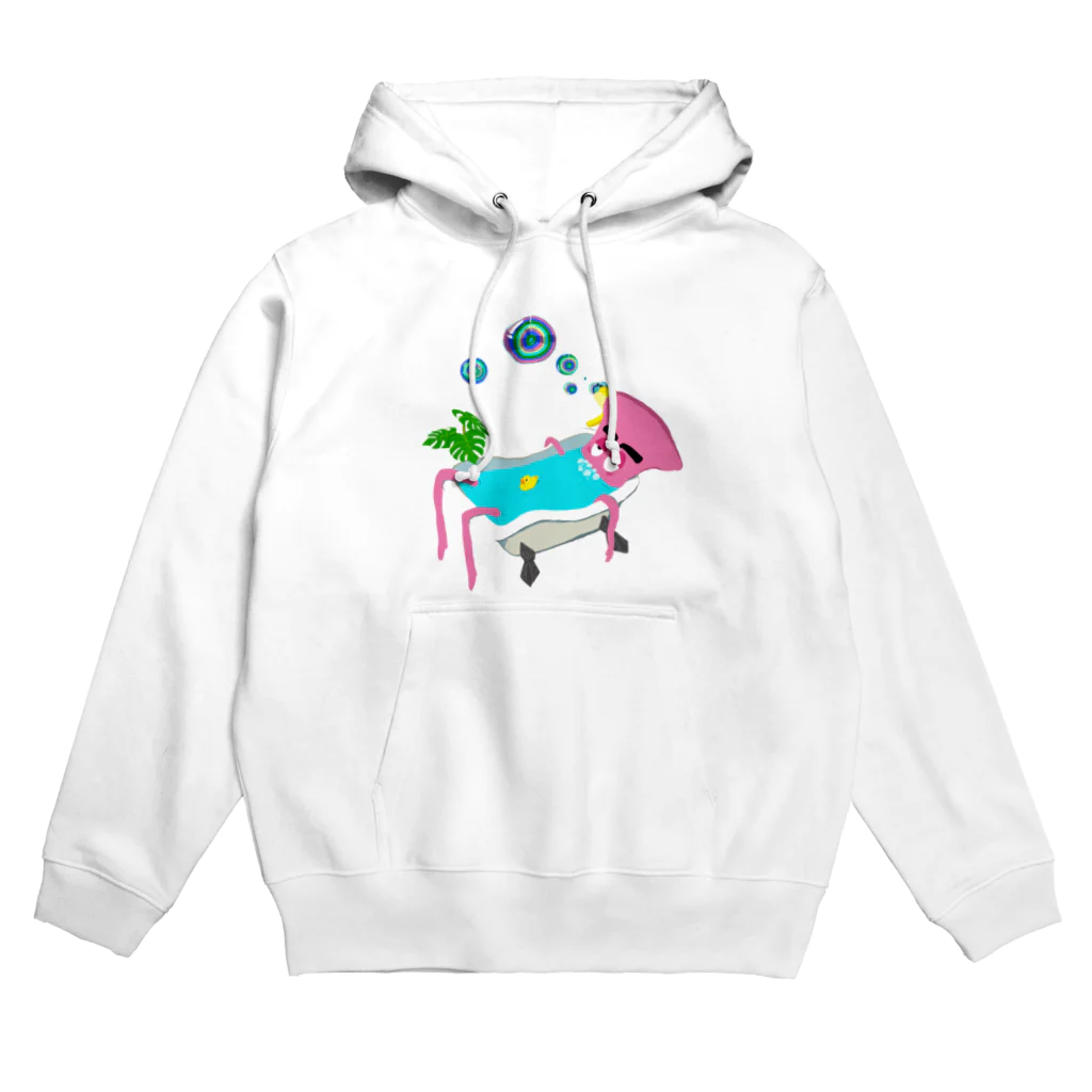 pesty_pupil designsの綺麗好きの極楽タイム Hoodie