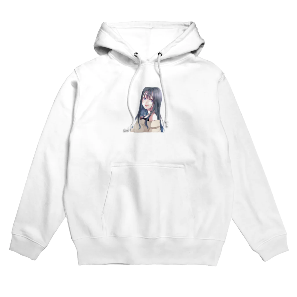 SAKURA スタイルの黒髪ロング女子 Hoodie