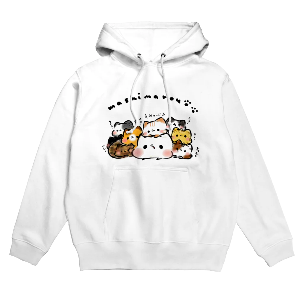 灯さかすの山盛り猫ましまろう Hoodie