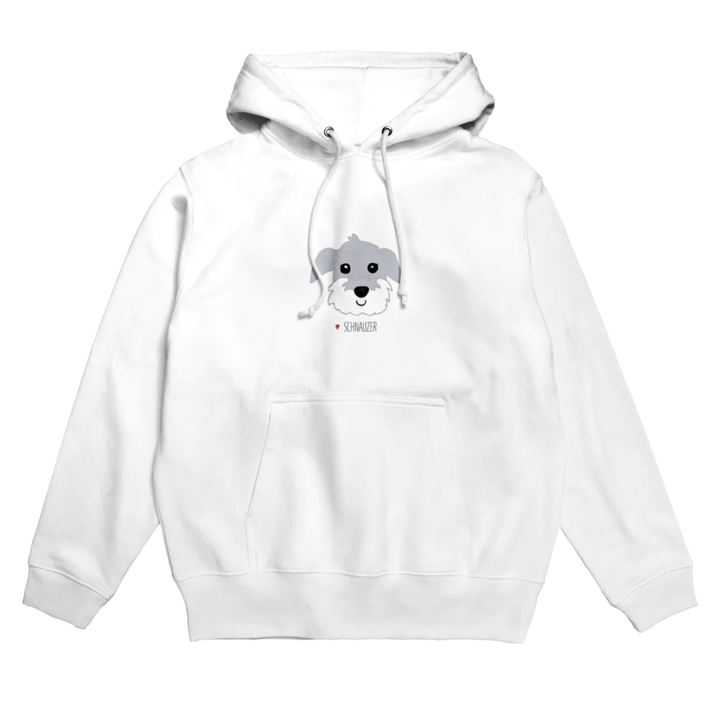 Zoe & Artの子犬のシュナちゃん Hoodie