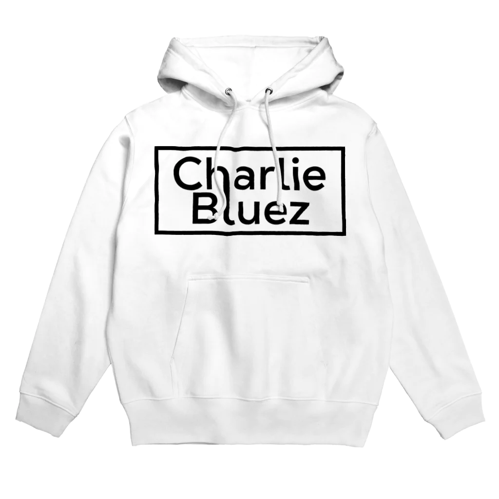 Charlie Bluez StoreのCharlieBluezロゴデザイン Hoodie