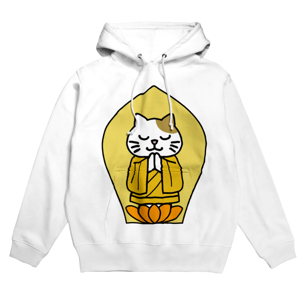 田中ひろみ(usagitv)の猫ほとけさま Hoodie