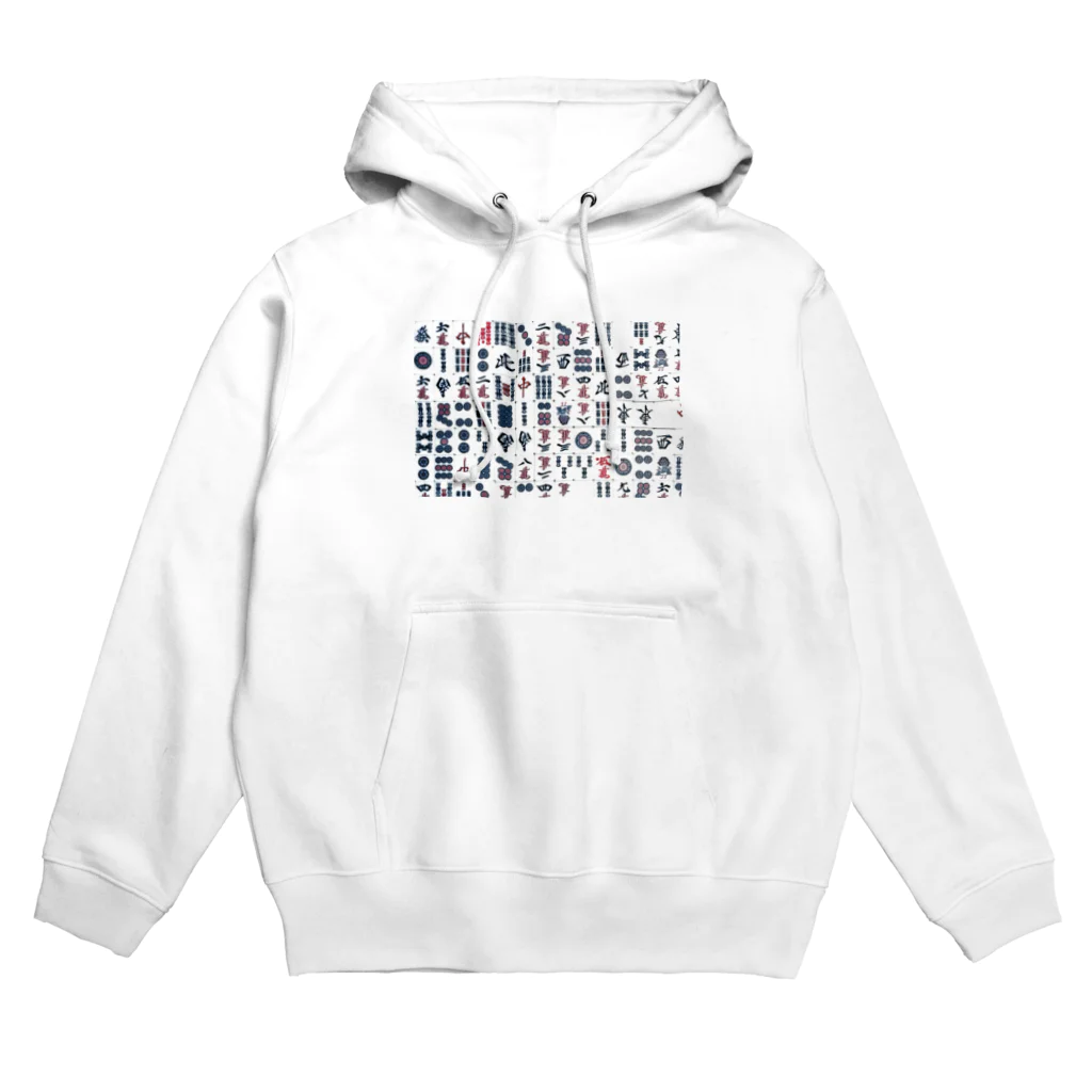 SAKURA スタイルの麻雀牌 Hoodie