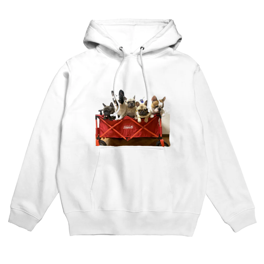 five bullsのフレンチブルドッグ  Hoodie