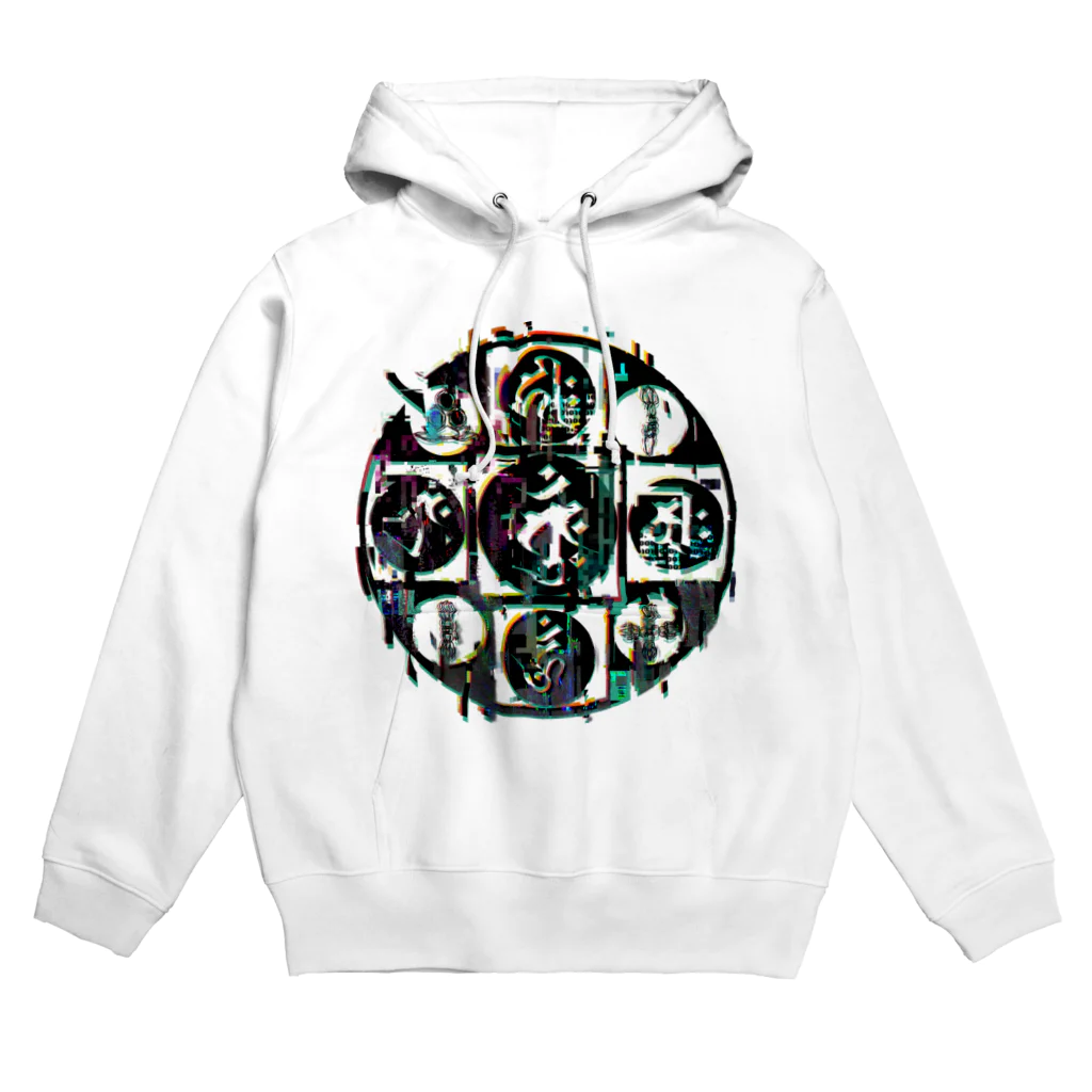 福陀落海灣公司の金剛種子曼荼羅 Hoodie