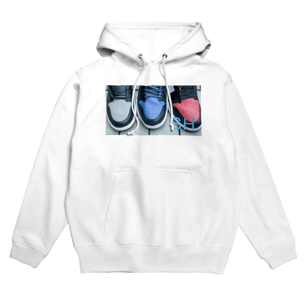 スニーカーハックのトゥボックス Hoodie