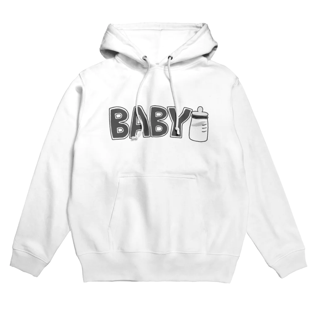 空野彼方のBABY　黒 Hoodie