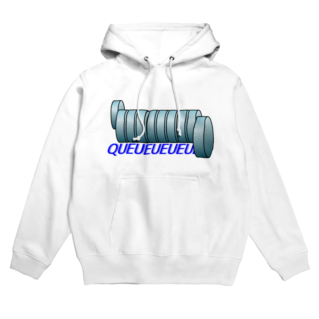 Miyanomae ManufacturingのQUEUEUEUEUEUEUE... Hoodie