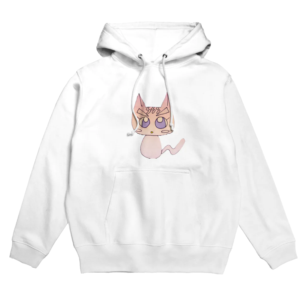 みのたのピンクの猫さん Hoodie