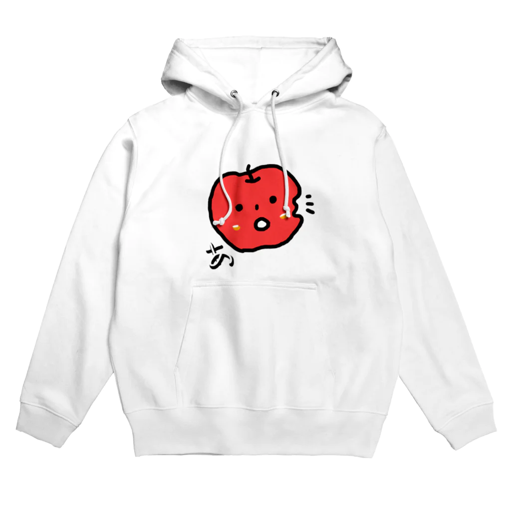 あきょり。のかじられりんご Hoodie