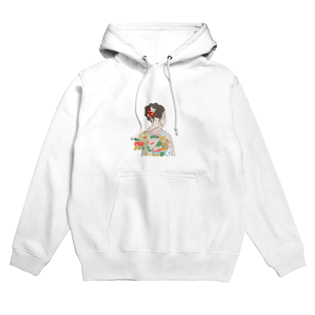 egmiki store🌿のふりそでーしょん Hoodie