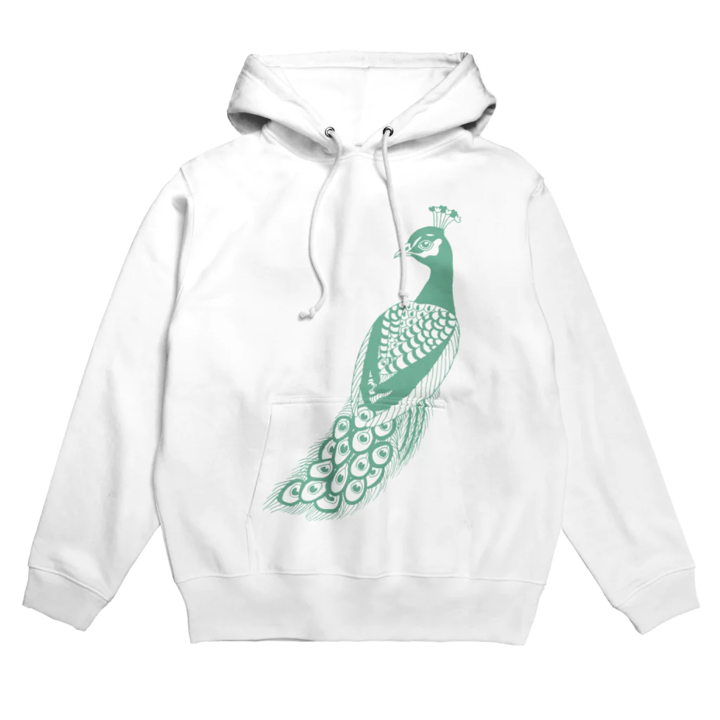 KANAT  LAMHITAの孔雀 Hoodie