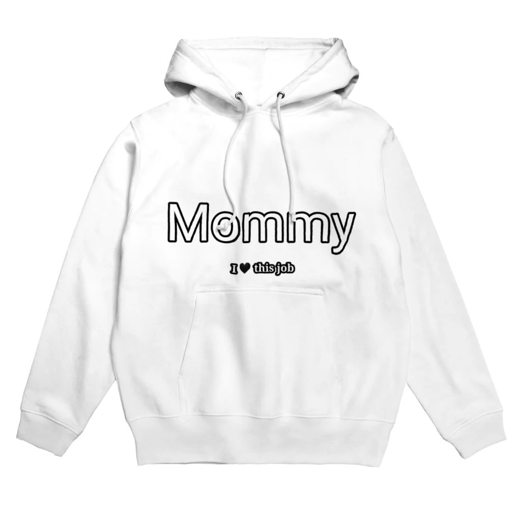 Workaholic Japaneseの働くHERO Mommy Hoodie