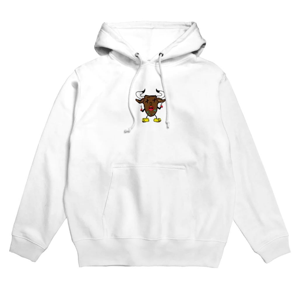 高校生の気まぐれショップのウシリート Hoodie