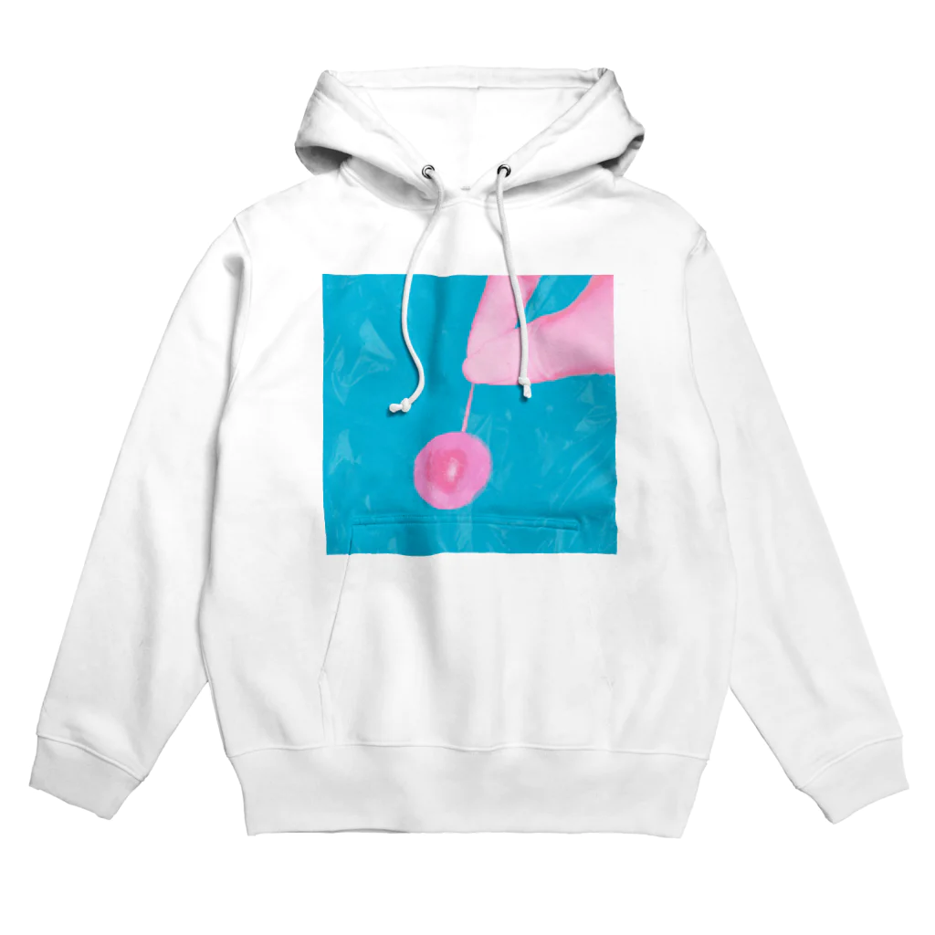 すいすいおよぐのポップなさくらんぼ Hoodie