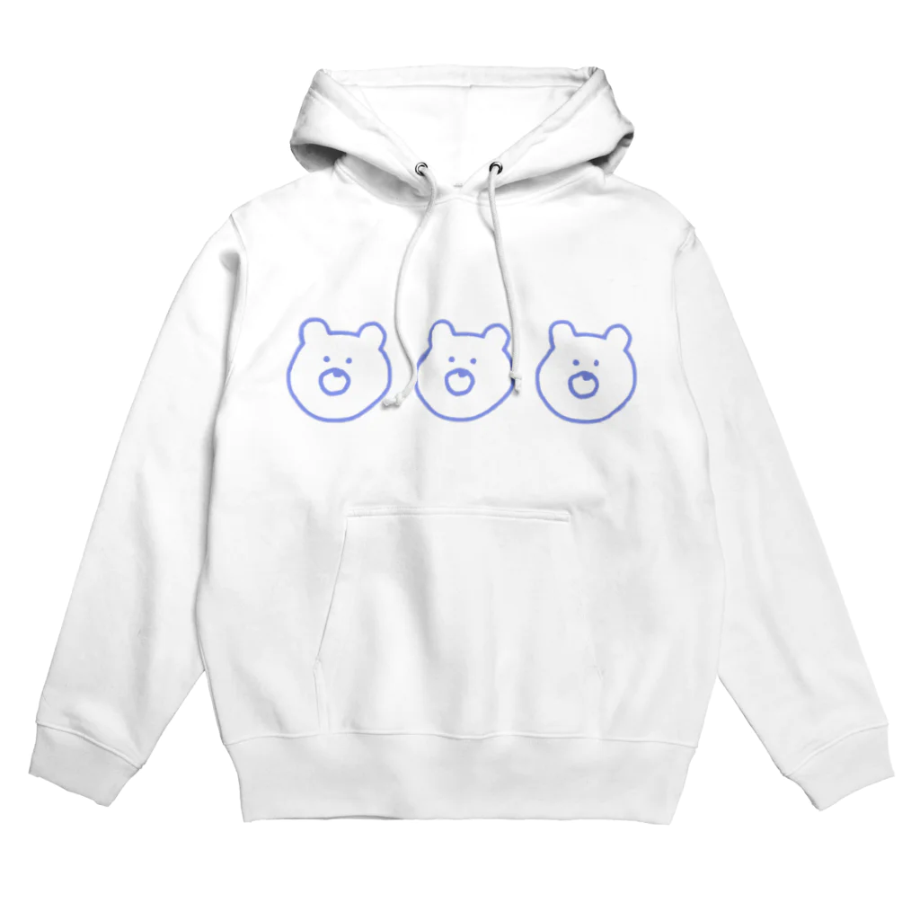 😼のゆるいくま Hoodie