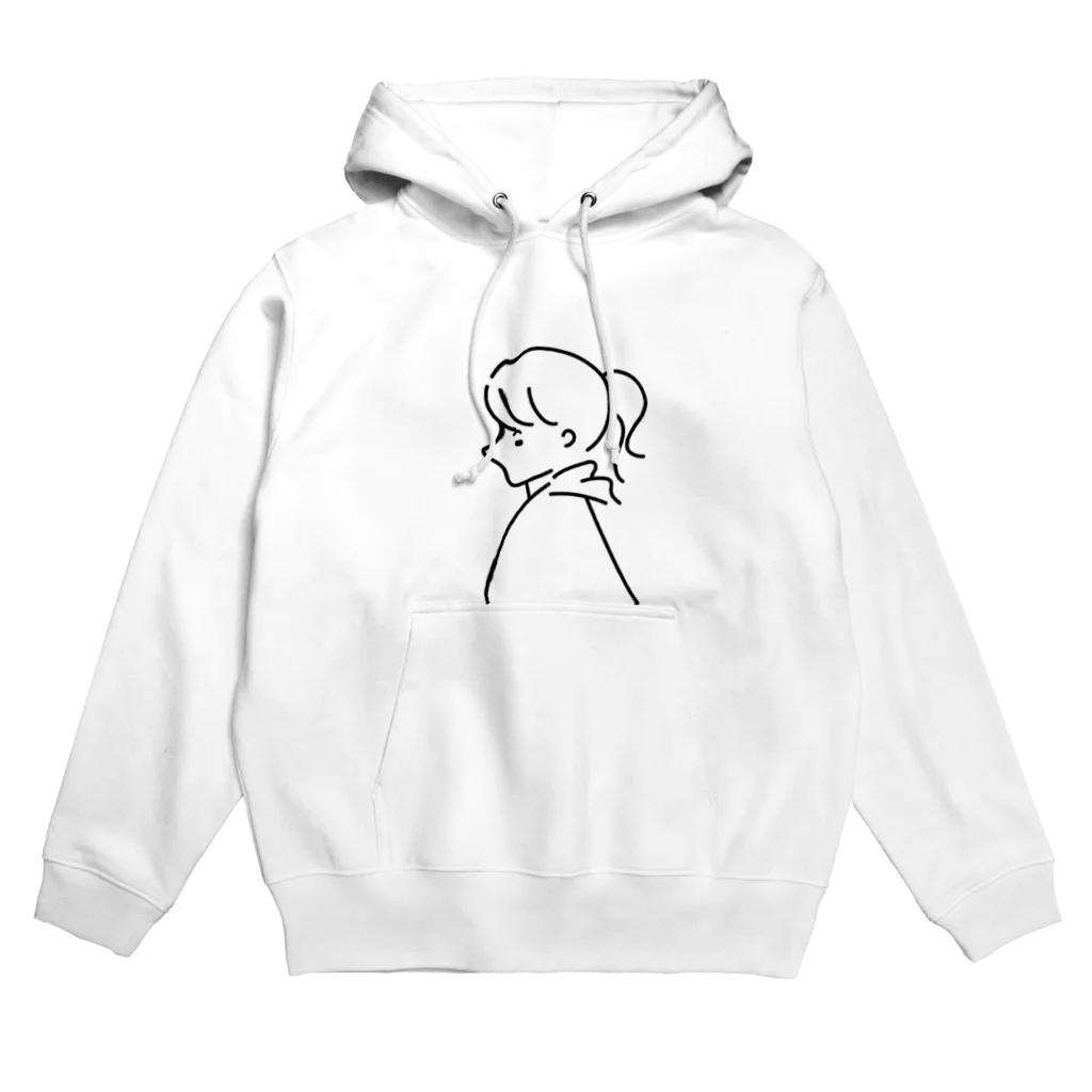 ヨコガオのオンナノ子 Hoodie