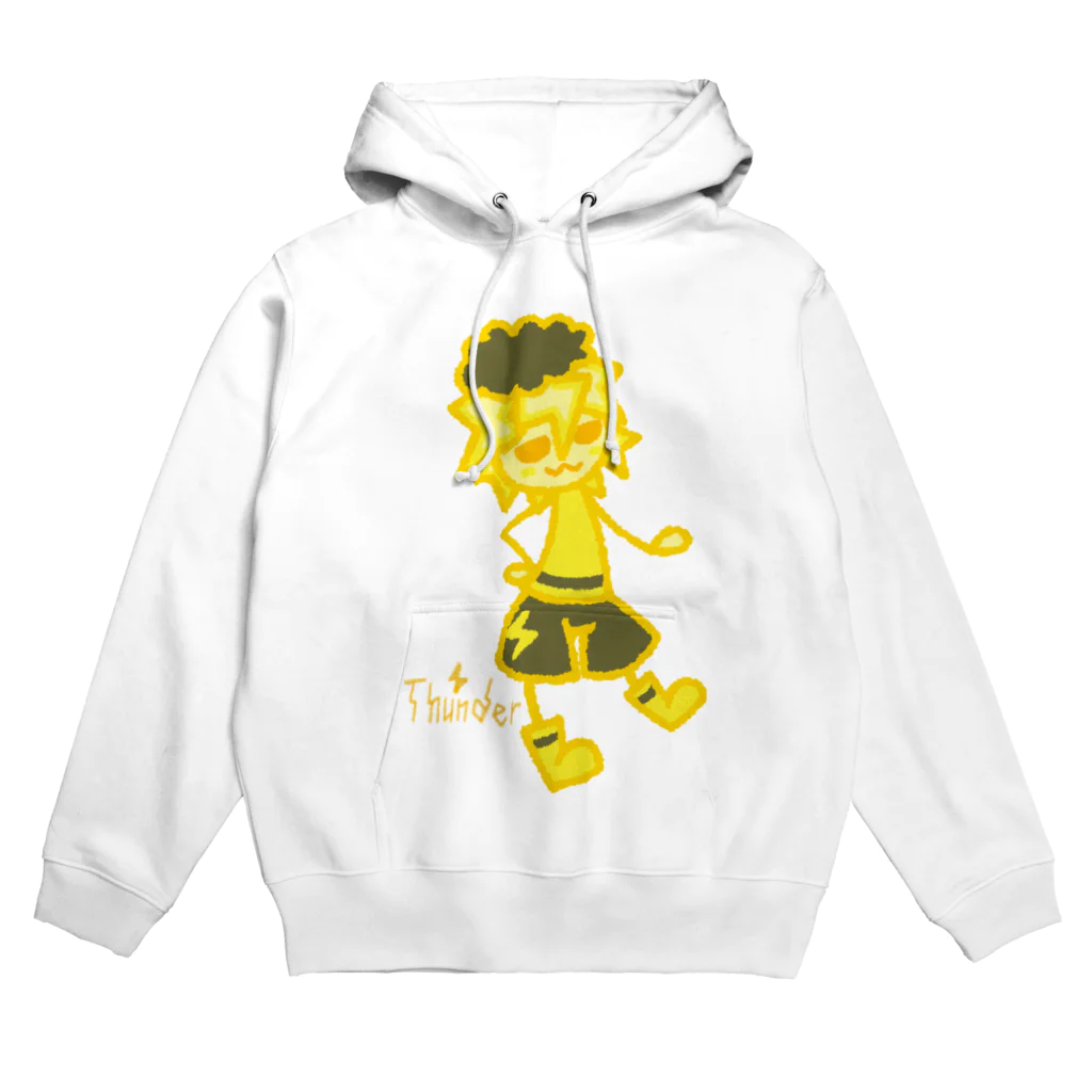 ウサネコのウェザーず＊カミナリくん Hoodie