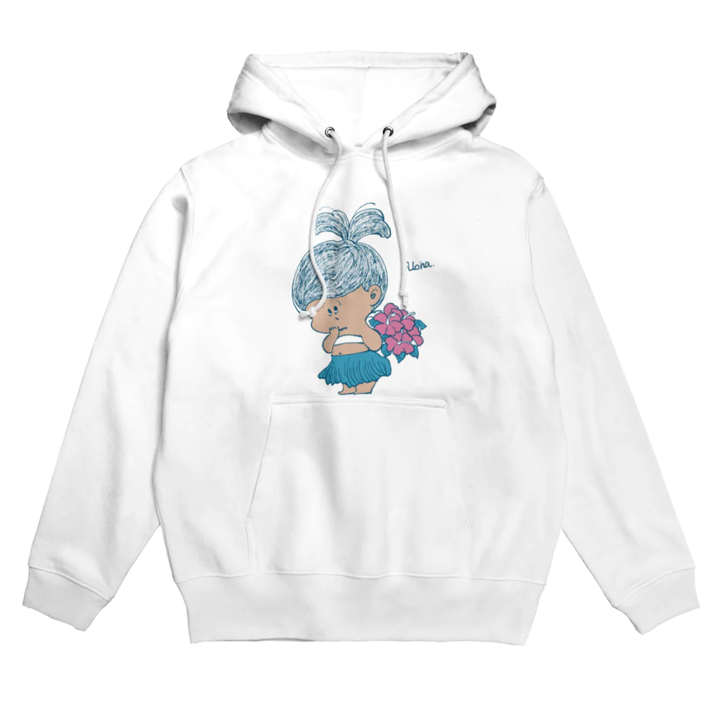 MINI BANANA ゴリラの親子のMINI BABANA アロハ Hoodie