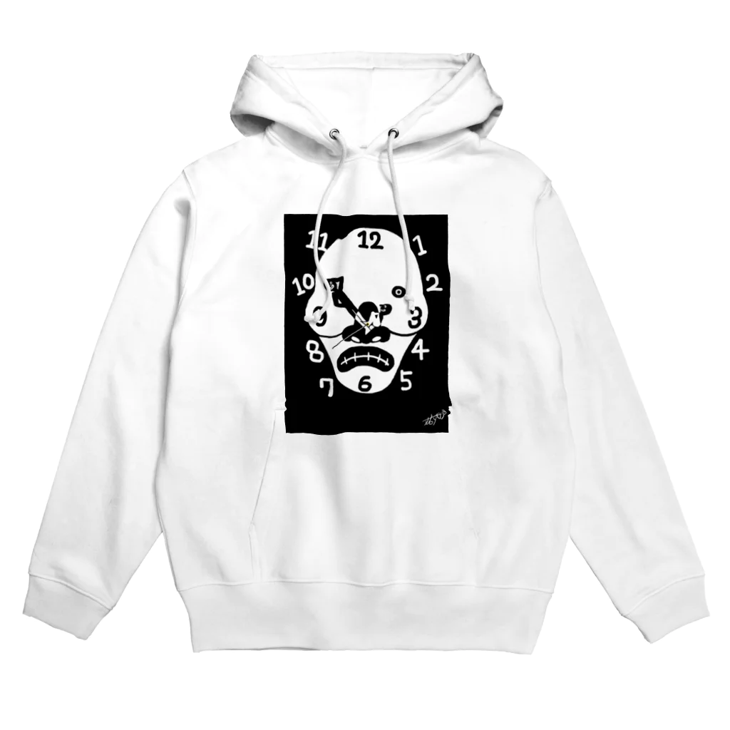 たぶんまだの人間時計 Hoodie