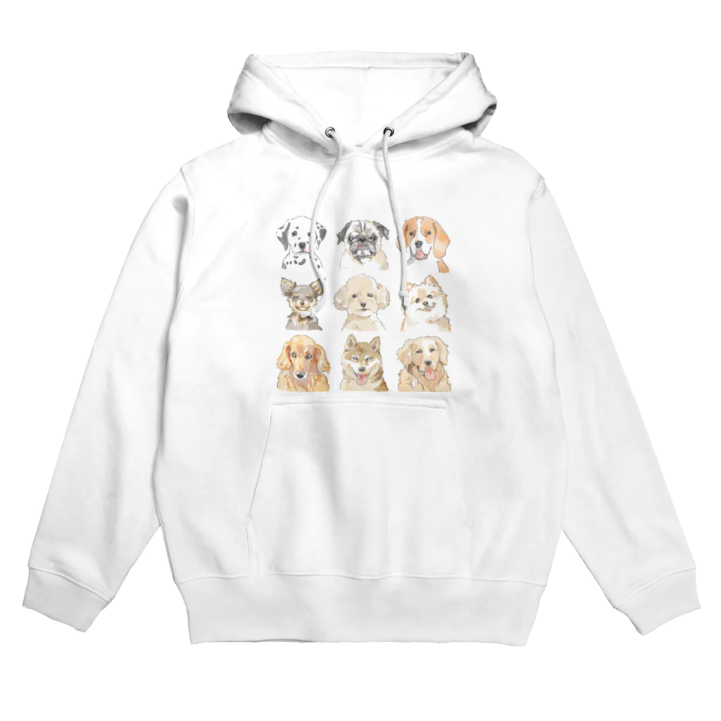 hyomonamiのわんちゃんズ Hoodie