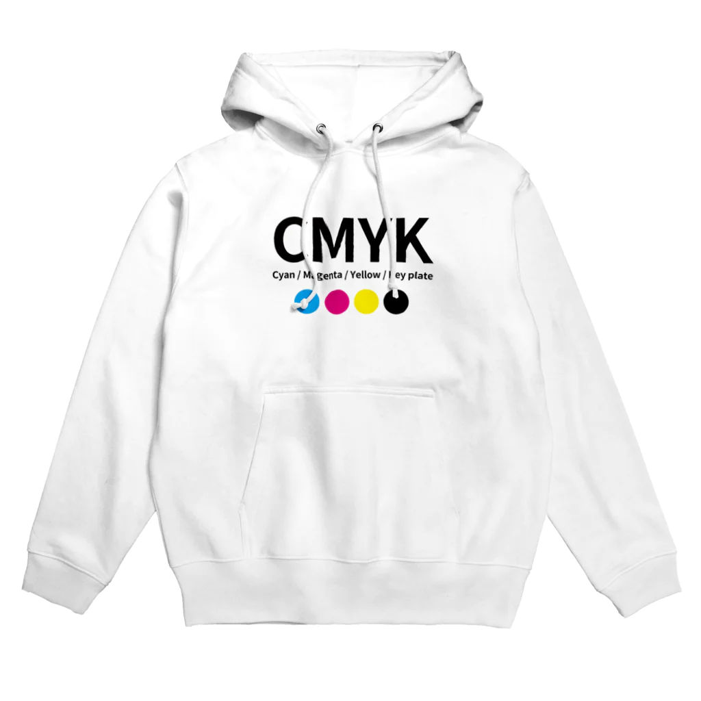 現役デザイナーが作る気ままショップのCMYKグッズ Hoodie