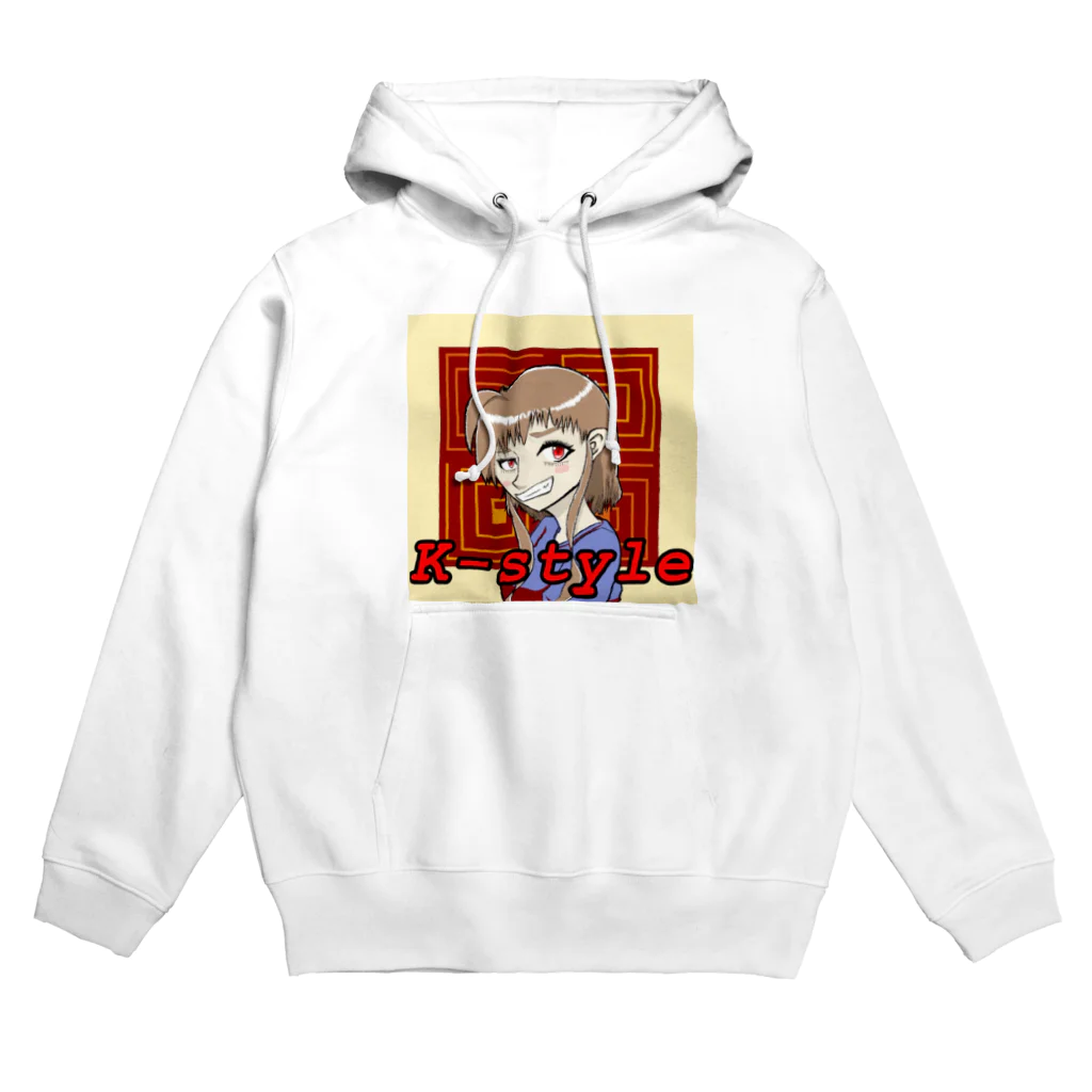 K-style Designのちょっと悪びれた女の子 Hoodie