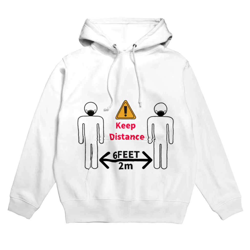 Mr.AmusingのKeep Distance Hoodie