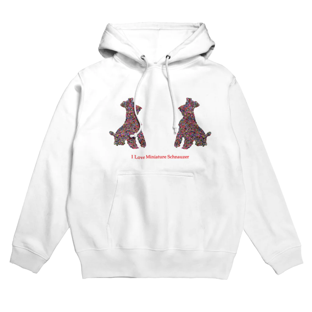 erumaのLove Miniature Schnauzer  Hoodie