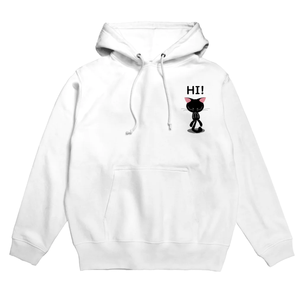 Pass Timeの紳士な黒猫ドリル Hoodie