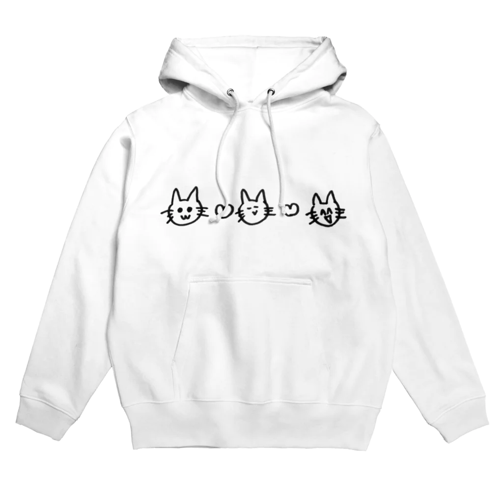 Miracenのねこねこねこ Hoodie