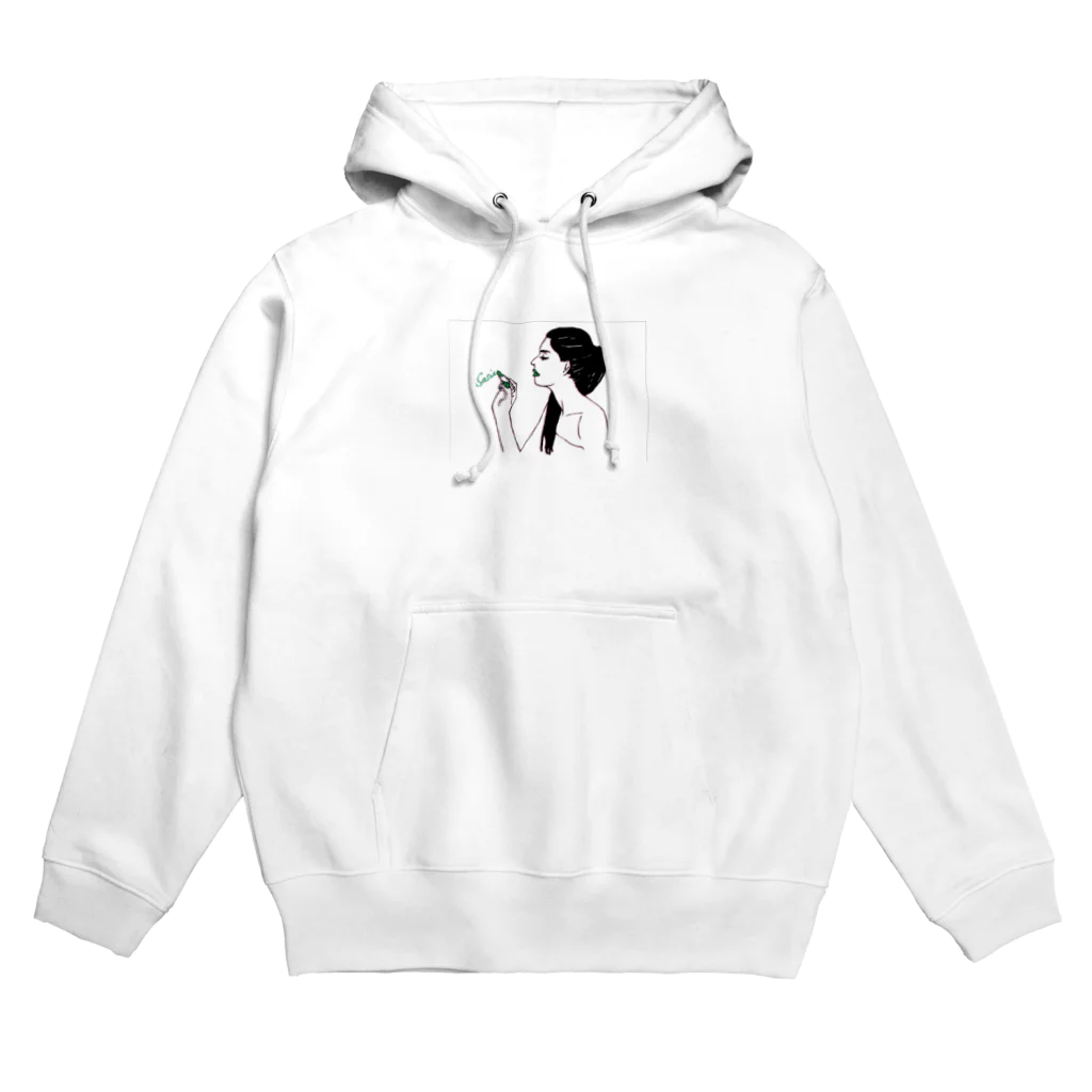 wbackのlipstick Hoodie