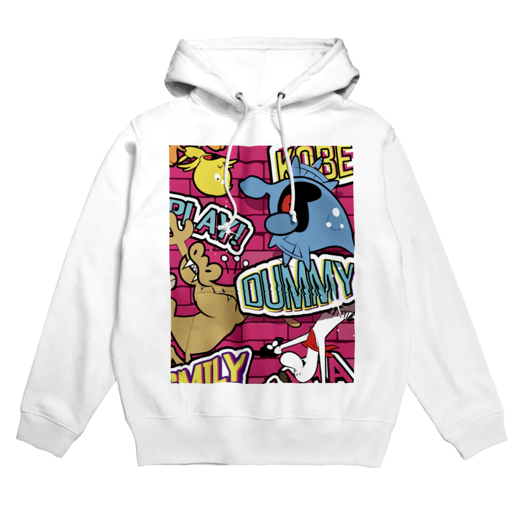 アトリエタカシのdummyたましいくん Hoodie