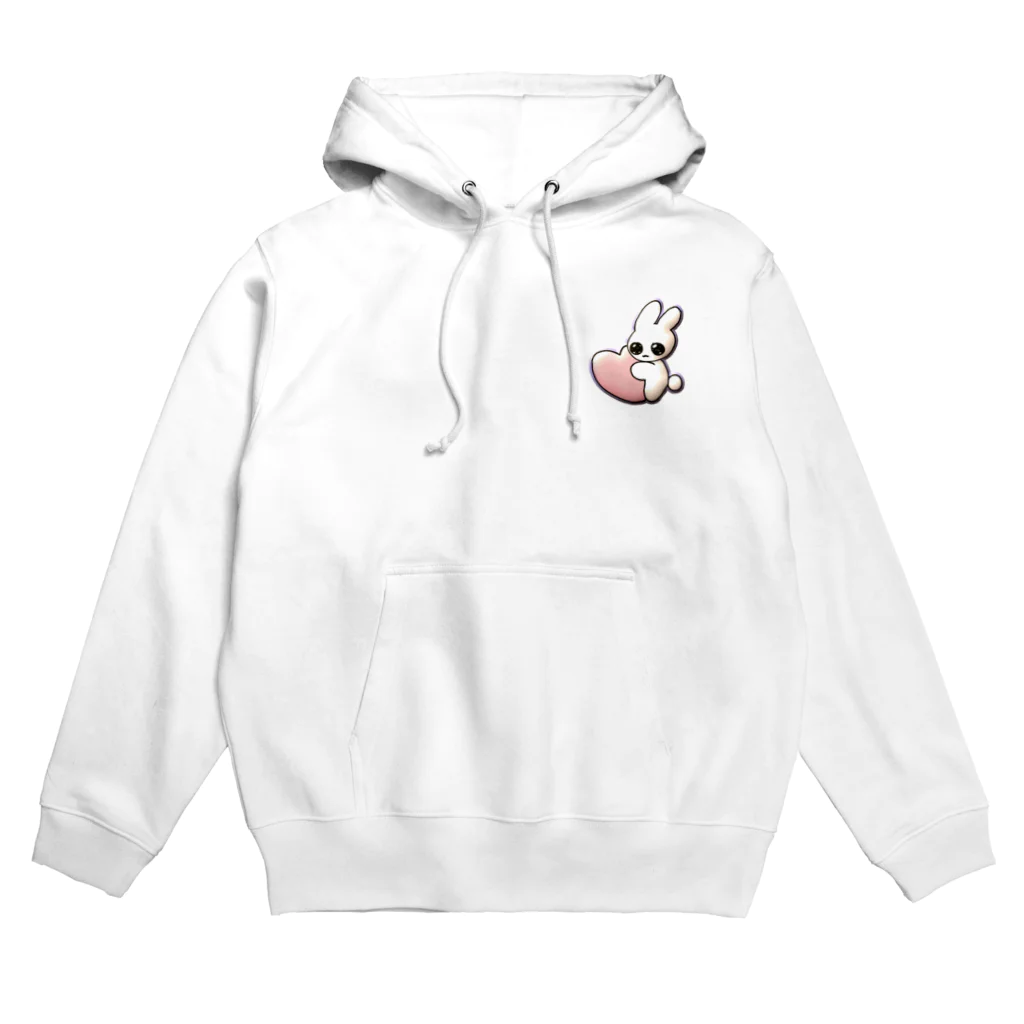 ゆめちゃんのおようふくやさんのぷくぷくうさちゃんシール Hoodie