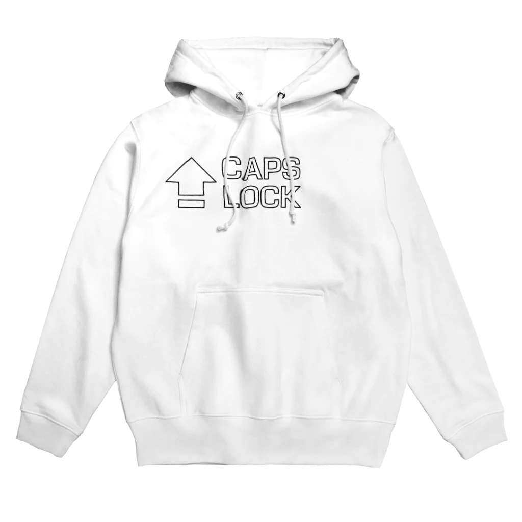 oiのCAPSLOCK Hoodie