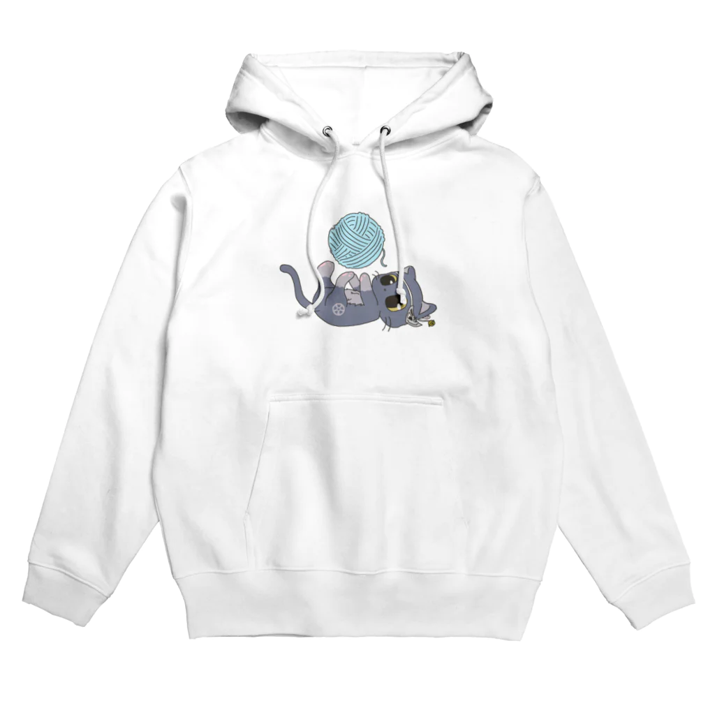 シーラカンスくんとトマ猫のお店の毛糸で遊ぶトマ猫パーカー Hoodie