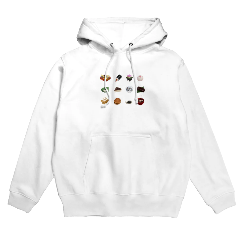 kurumiの季節の食べ物たち Hoodie