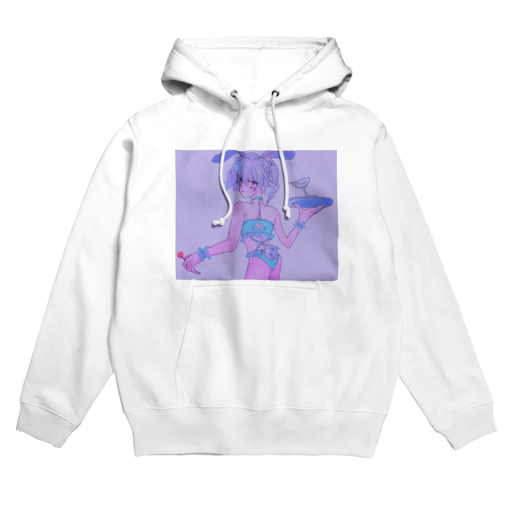 💤負け犬インターネット💤のbunny girl Hoodie