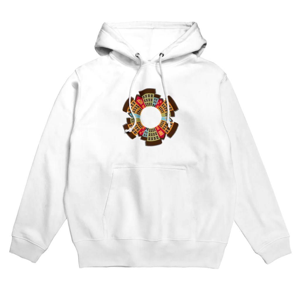 SAKURA スタイルの都市の景観 Hoodie