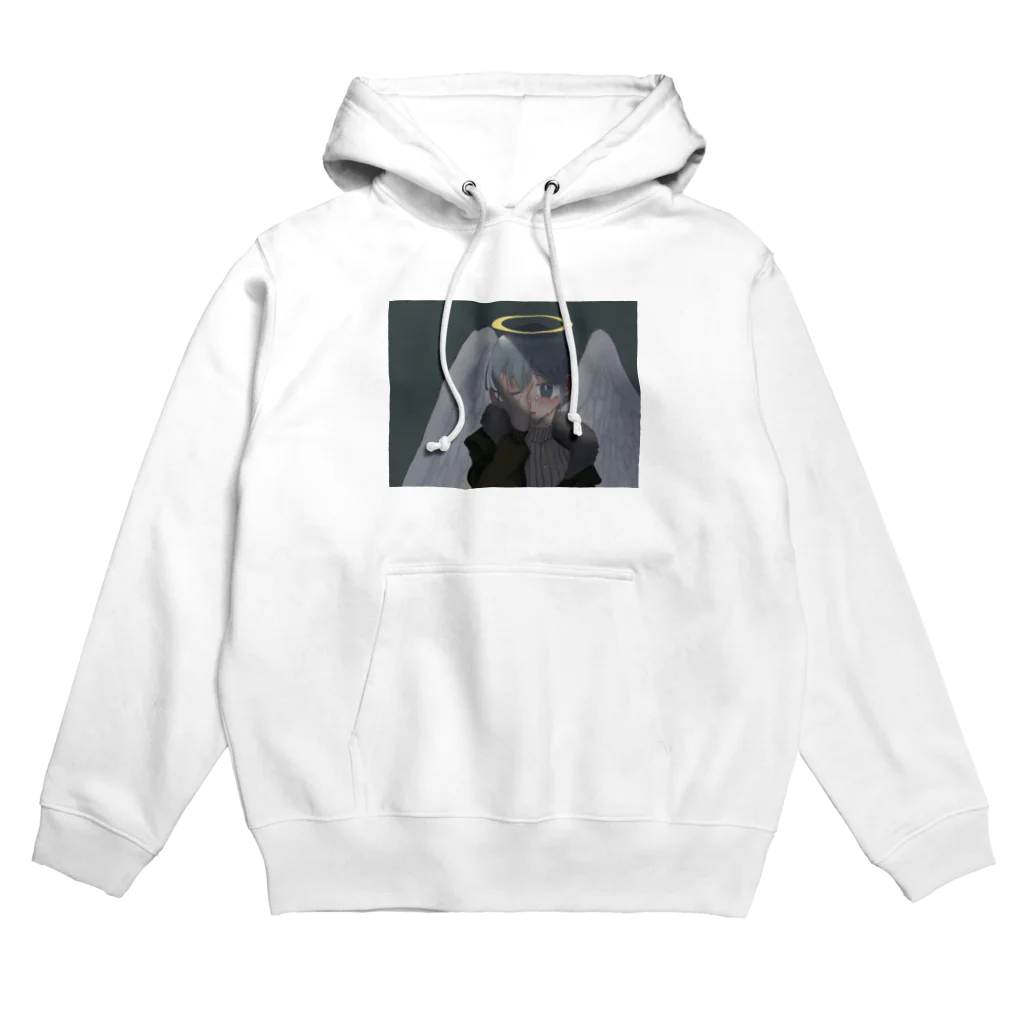 _ni_kko_の天使かも Hoodie