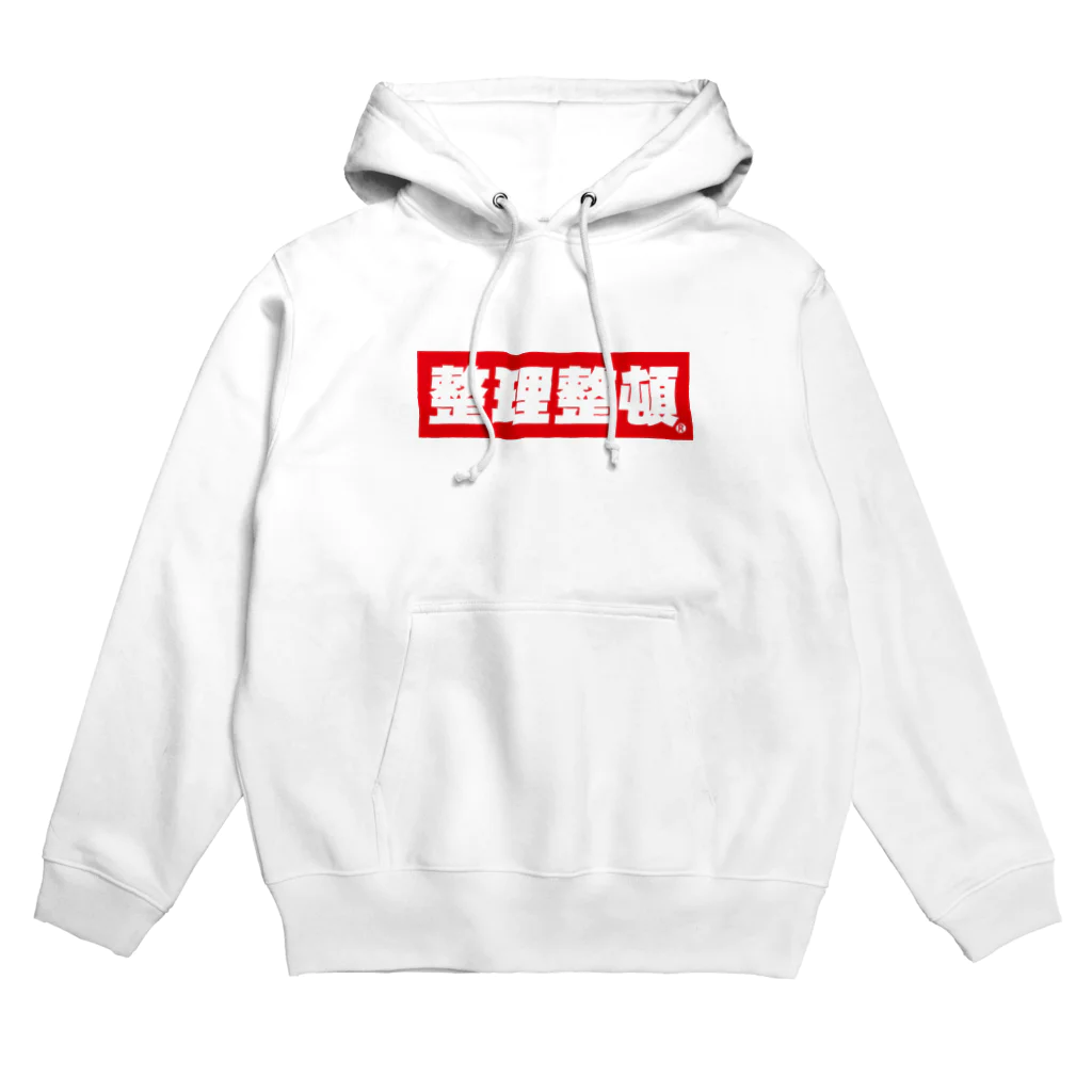 小鹿屋の整理整頓レッドボックスロゴTEE Hoodie