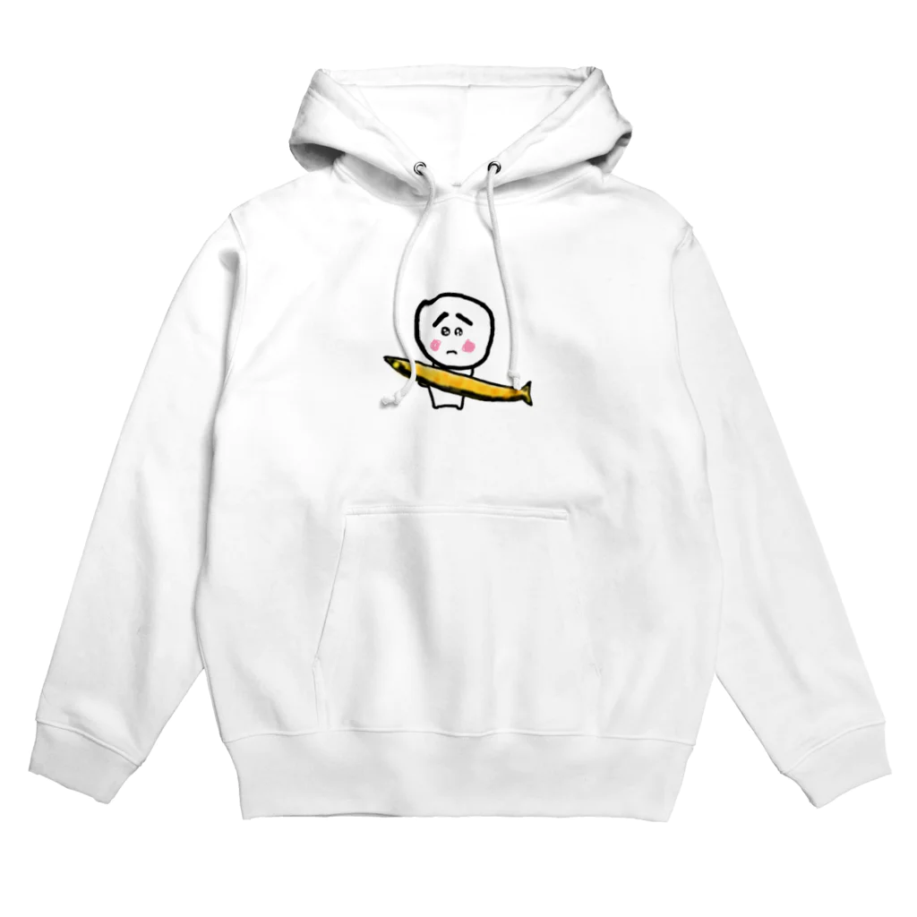 アケジの可愛いもの沢山のショップのおつかれサンマ（ぴえまる） Hoodie