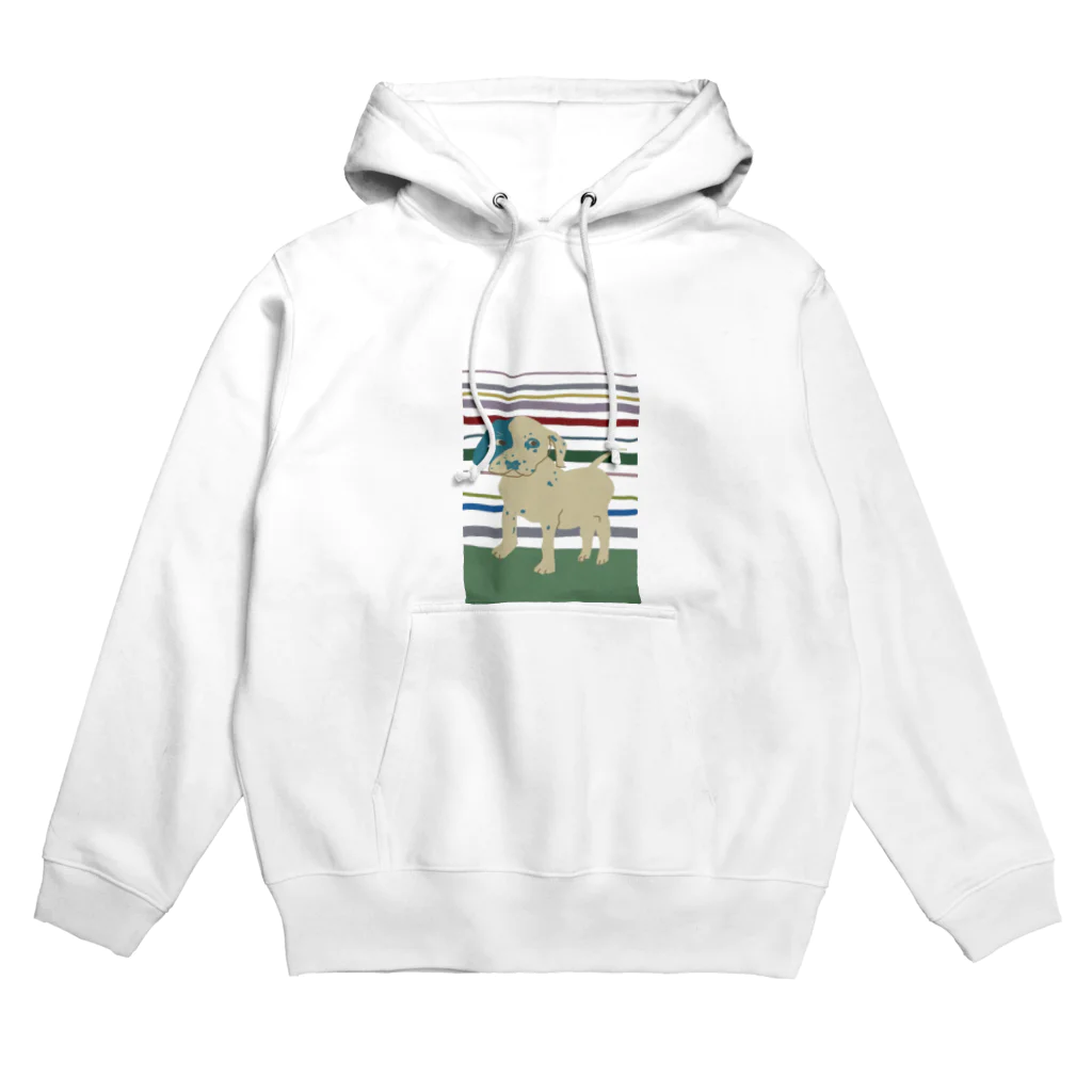 DOG DOG DOGのぶち犬　 Hoodie