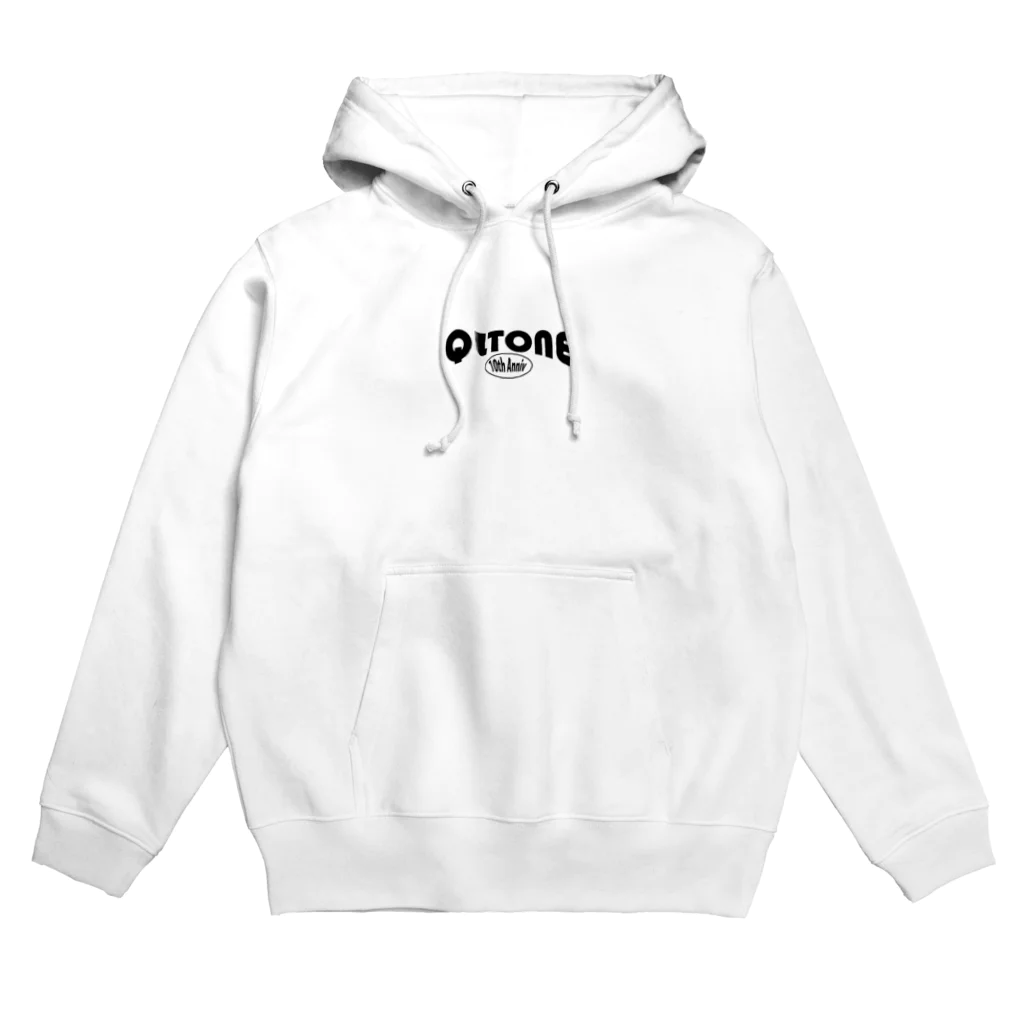 QLTONE10周年記念グッズ特設ページの10周年ロゴ Hoodie