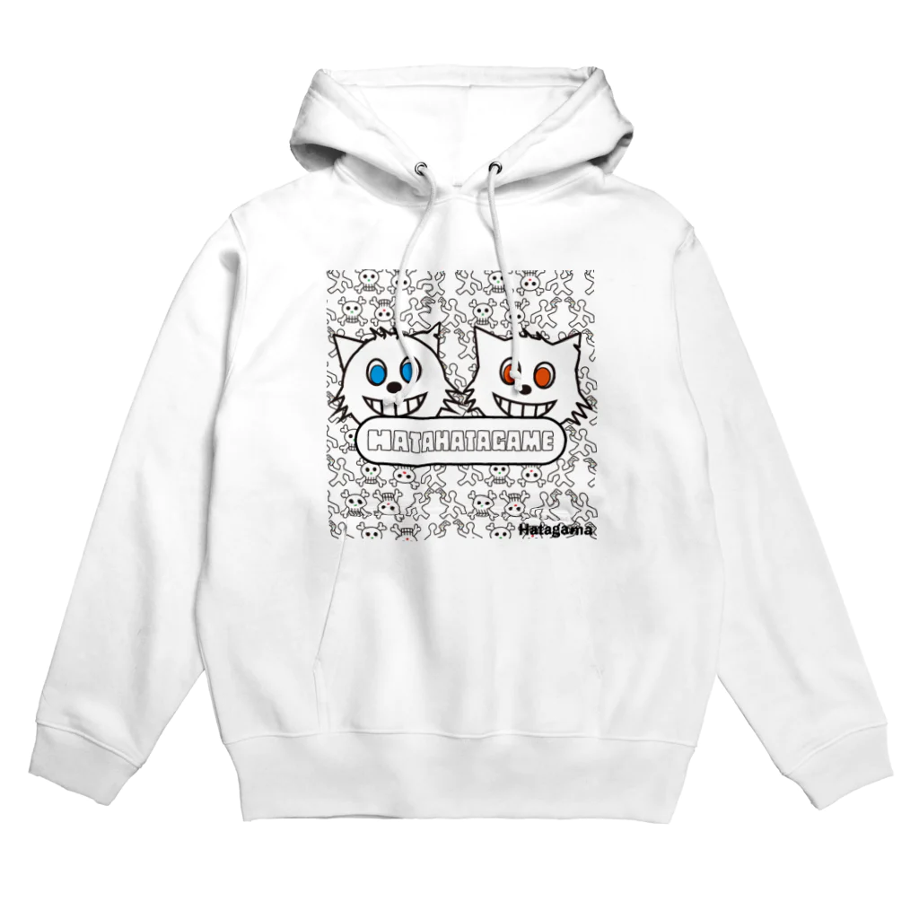 hatashopのウルフ君とウルフちゃん Hoodie