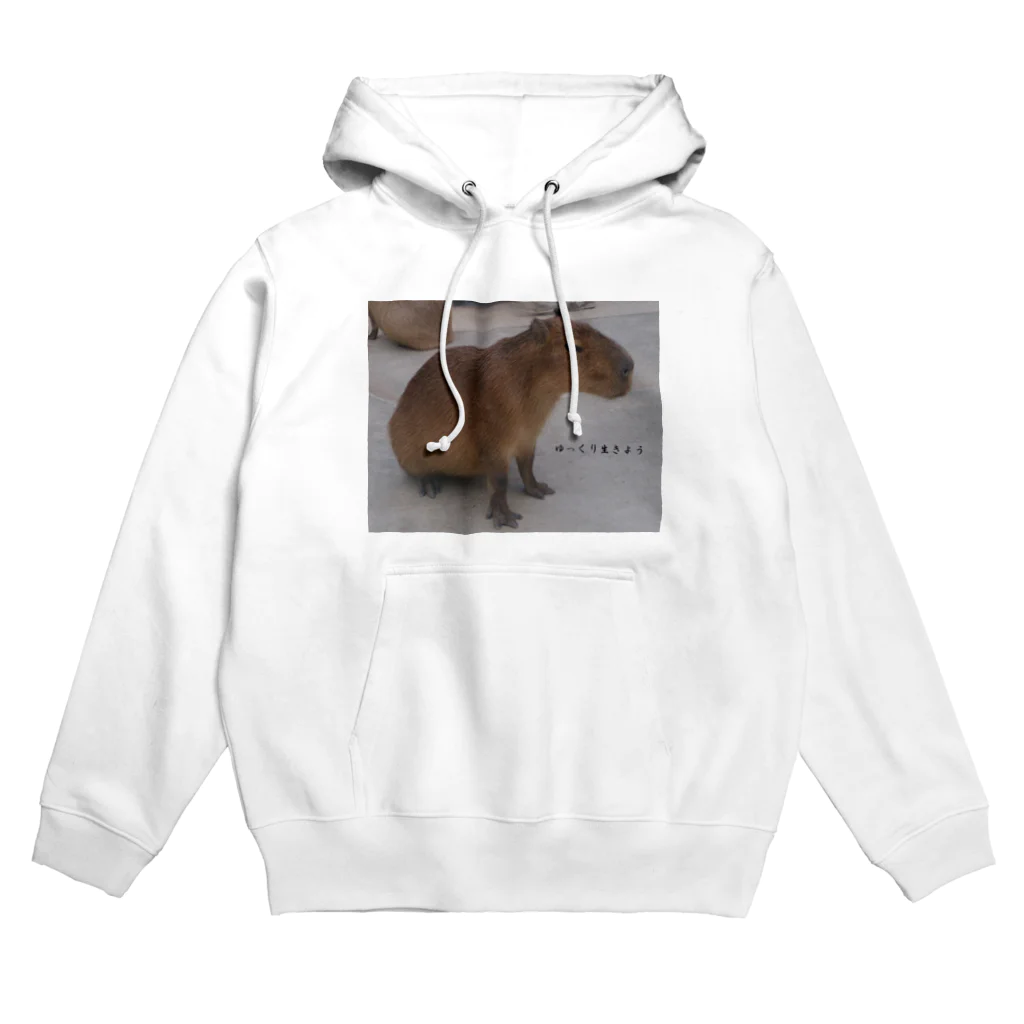 DREAMERの雑貨屋さんのゆっくり生きよう　カピバラさん Hoodie