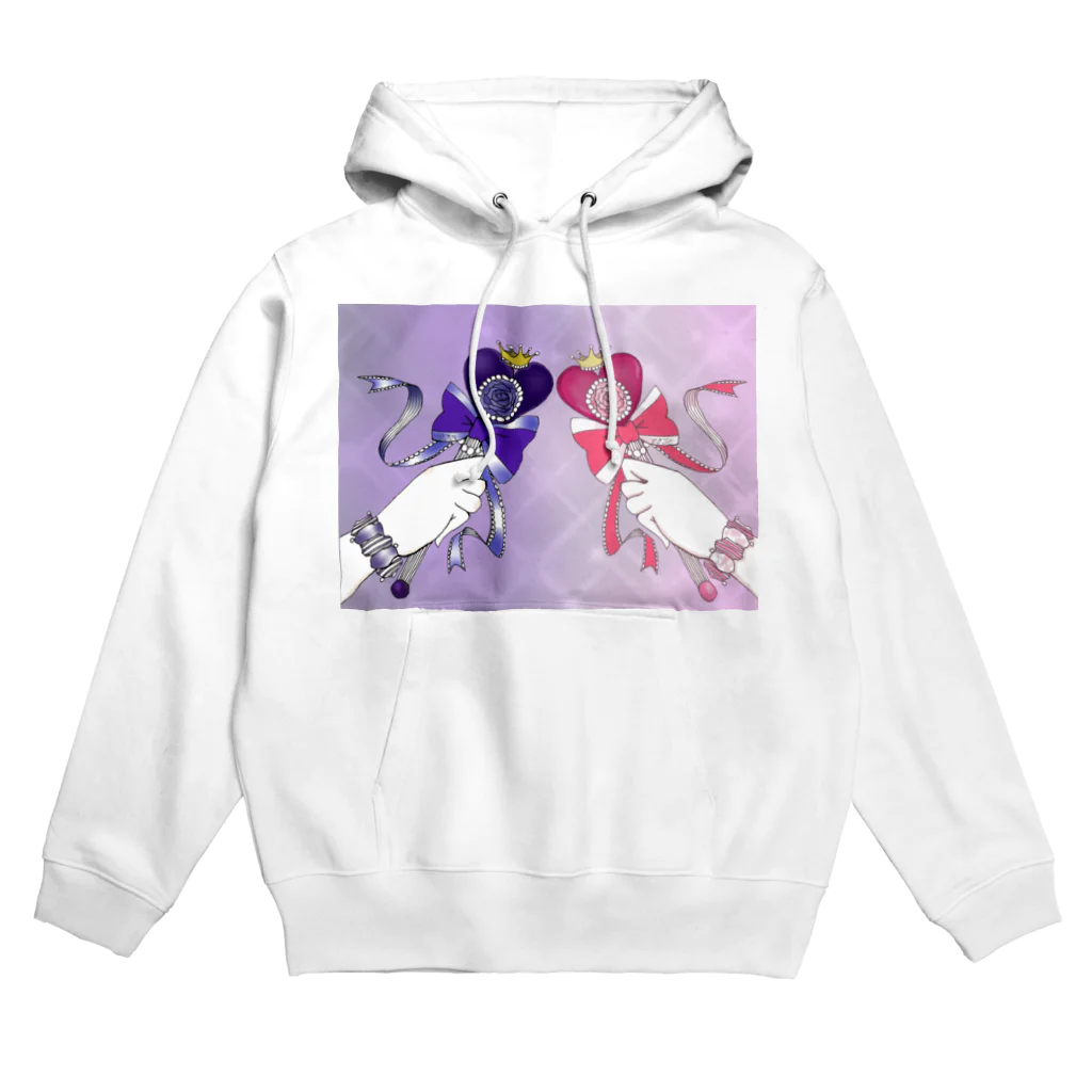 roseの病み&夢♡マジカルローズハートロッド Hoodie