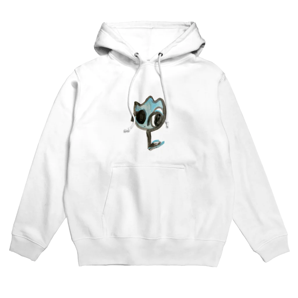 キマ タ チカワのみずいろおめめのチューリップ Hoodie