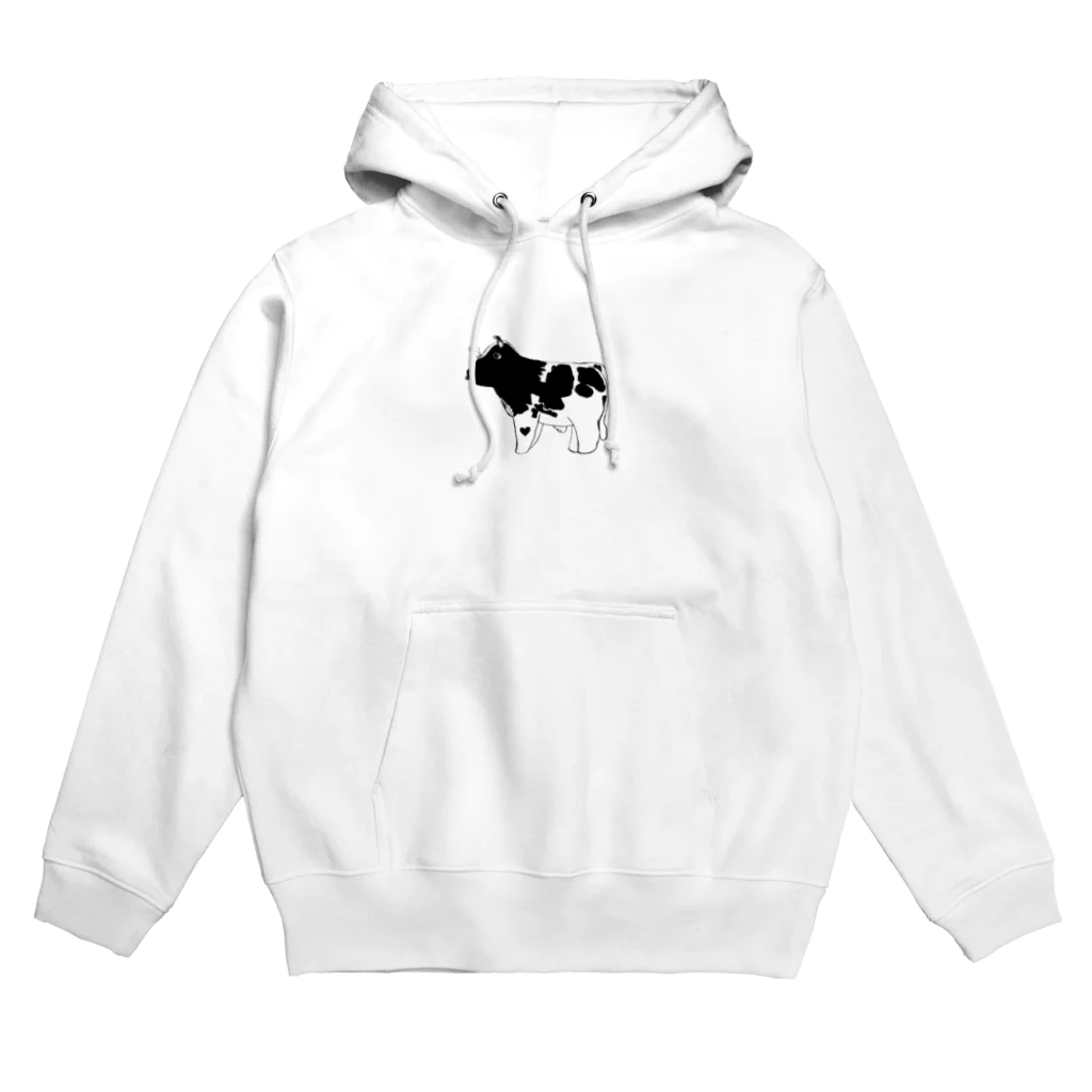 カエル🐸の子牛と蝶 Hoodie