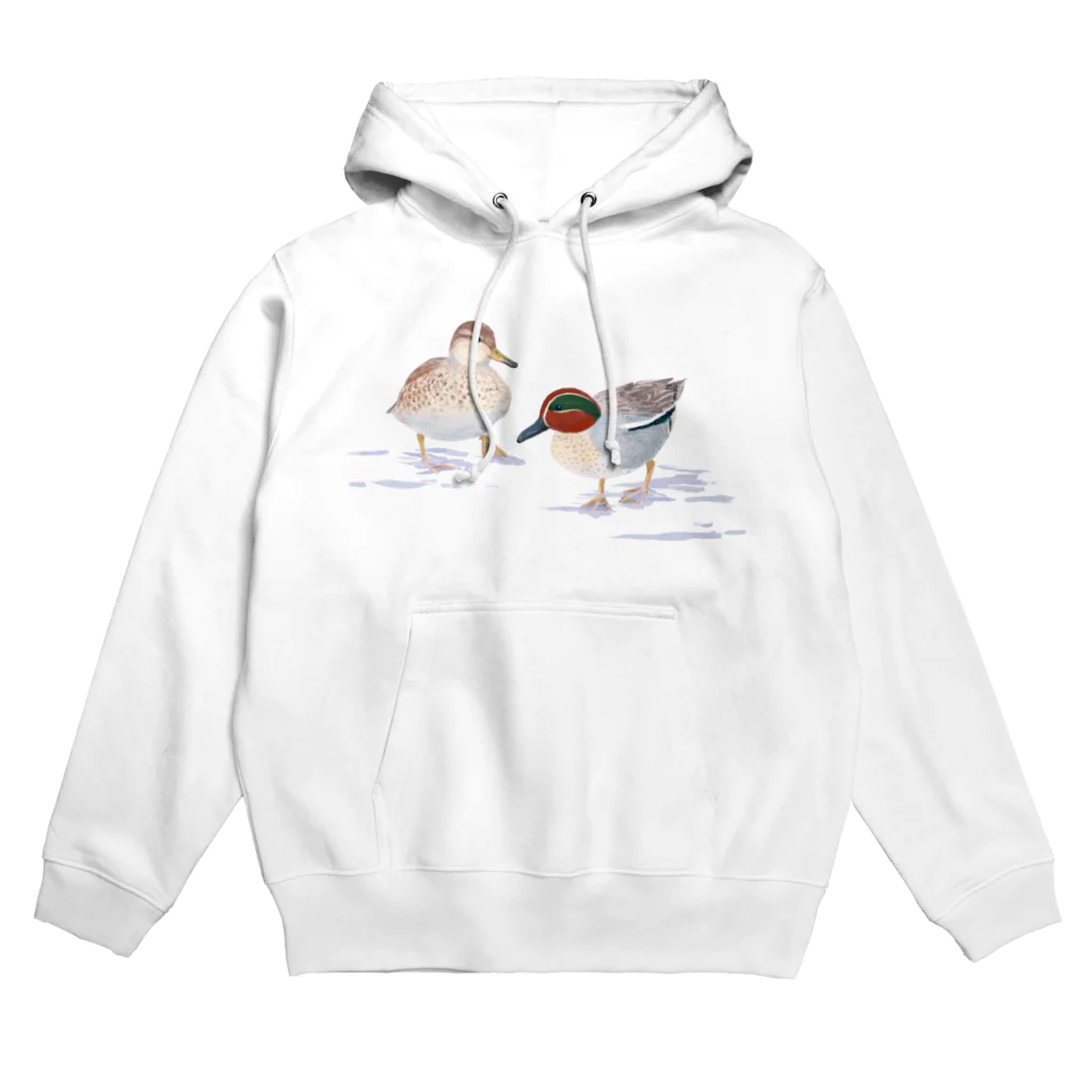 piro piro piccoloのコガモ Hoodie